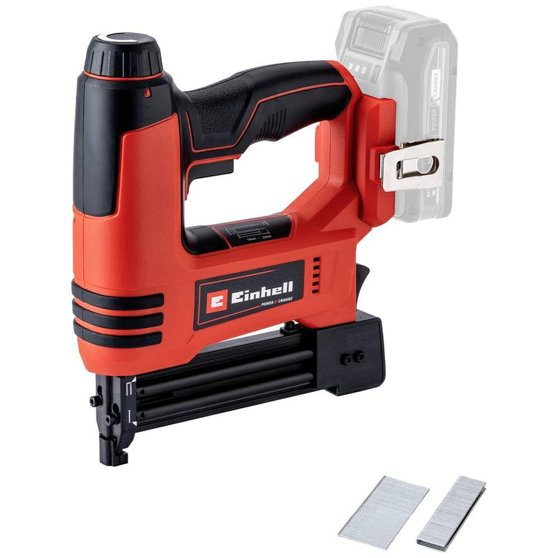 Einhell TE-CN 18 Li Power X-Change + 2,5 Ah-Kit 4257791 Akku-Nagler Klammernlänge 10-22mm inkl. A