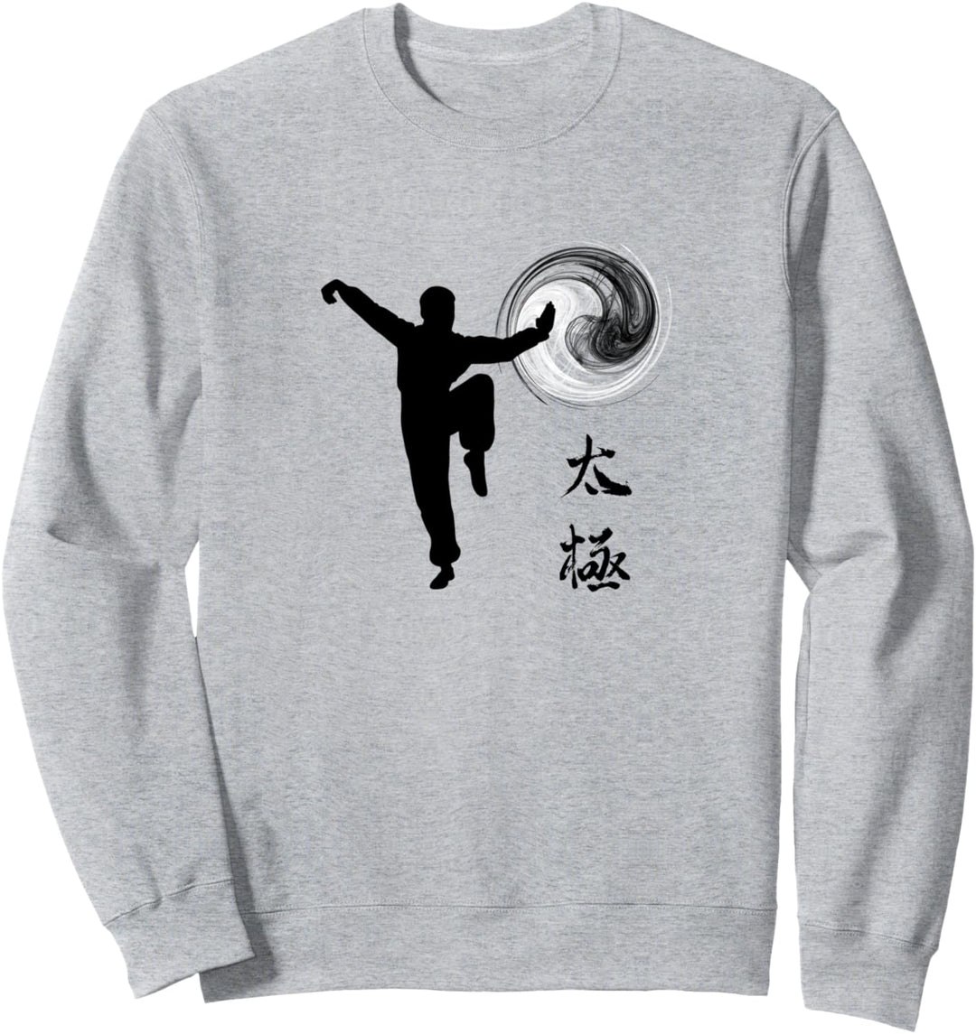 Tai Chi Chuan/Taijiquan T-Shirt mit Peitschenhaltung Sweatshirt