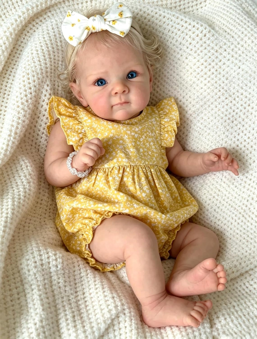 Zero pam Reborn Baby Mädchen-48CM Reborn Baby Vollsilikon Lebensecht,Lebensechte Babypuppen Wie Echt