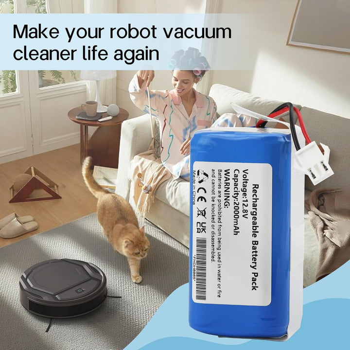 K KYUER Ersatz Saugroboter Akku für Lefant M210 M210 Pro M213 M210P M210B M213S OKP Life 2 Robot Vac