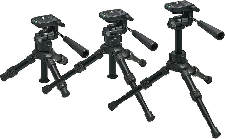 Kaiser Fototechnik Kamera Tischstativ für DSLR mit Mittelsäule, 6045, Schwarz