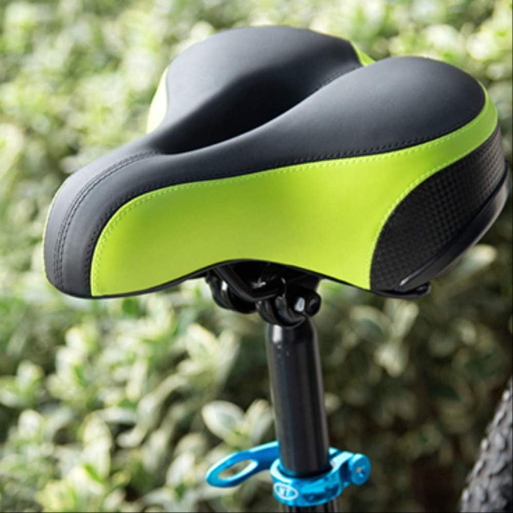 VOANZO Bike Seat Bicycle Saddle, Soft Wide Bike Saddle Bicycle Seat Cushion for MTB Road Gel Comfort