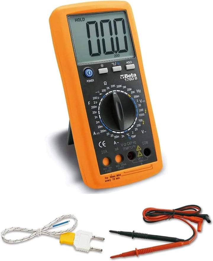 BETA 1760B Mehrzweck-Digitalmultimeter Messgerät Multimeter (zertifiziertes Werkzeugzubehör mit einf