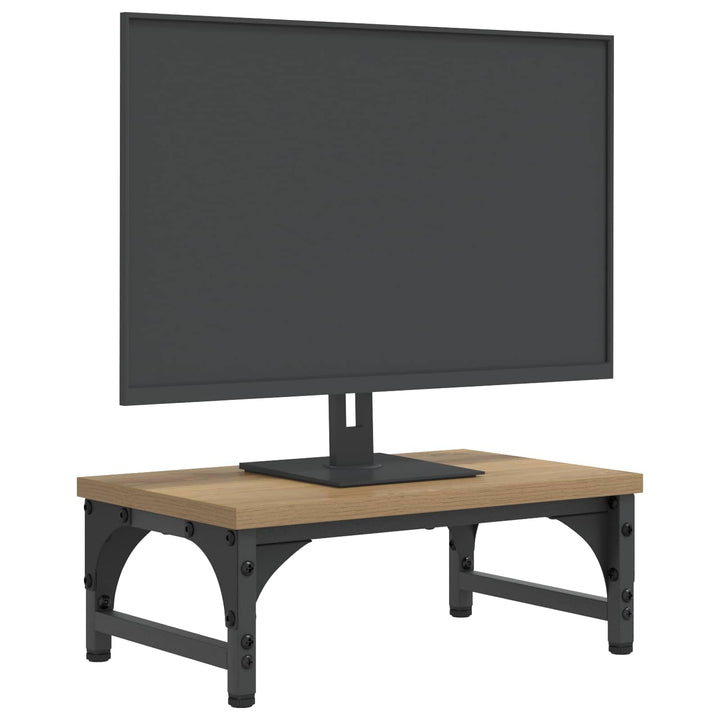 vidaXL Monitor Halterung Artisan-Eiche 37 x 23 x 14 cm PB, Heim-Büro, minimalistischer Monitorstände