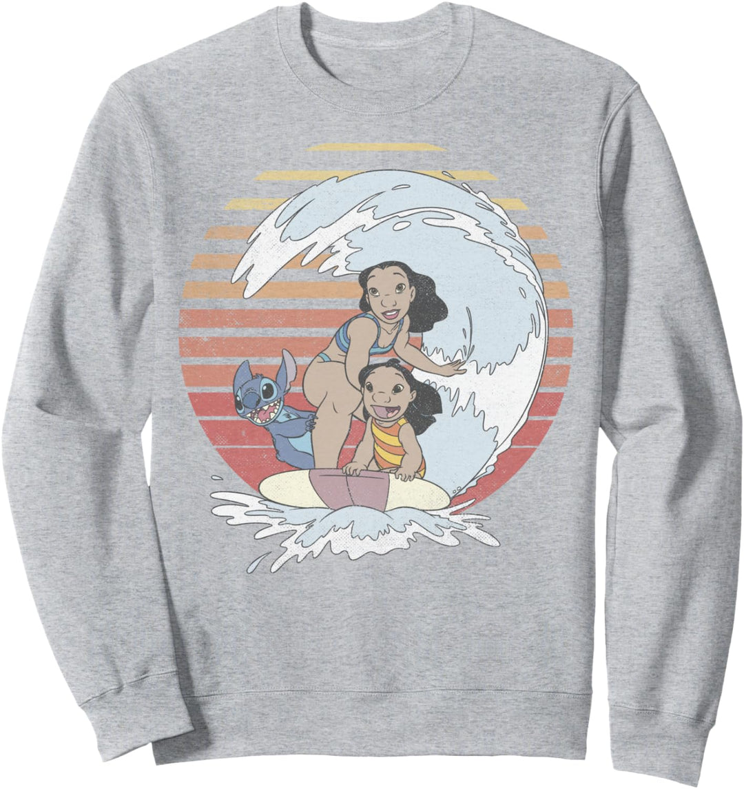 Disney Lilo & Stitch 626 Stitch Day Group Shot Surf Sweatshirt