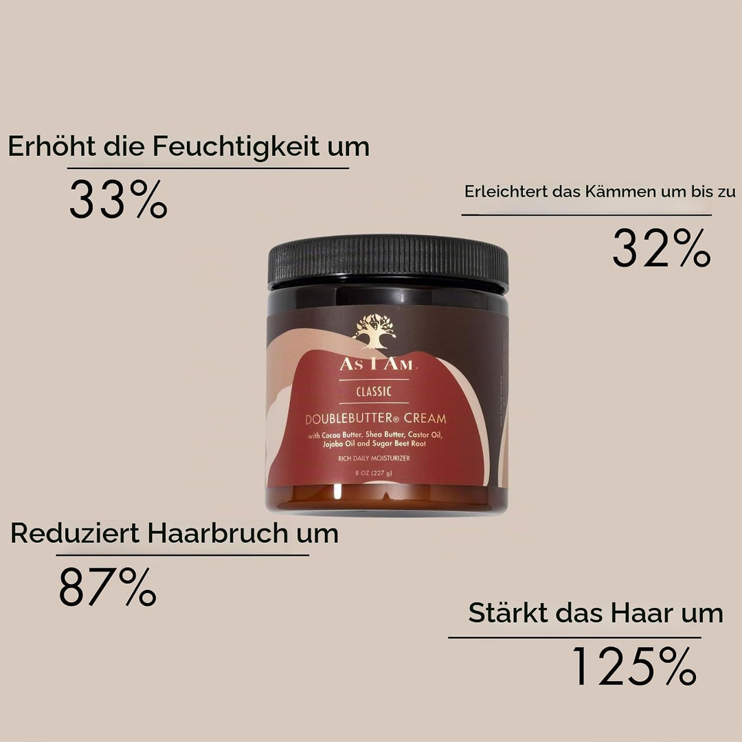 As I Am Double Butter Rich Daily Moisturizer, 16 Ounce by I Am