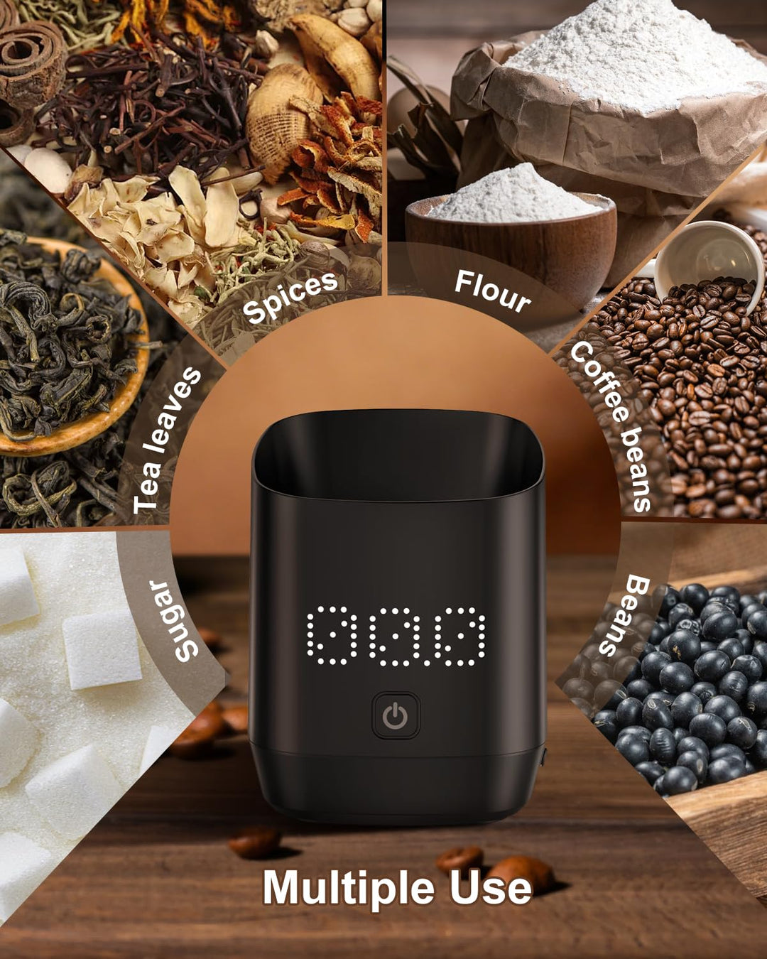 Kaffee Waage, Digital Kaffeewaage för Espresso & Pour-Over, Kaffeewaage mit Timer Barista Zubehör, M