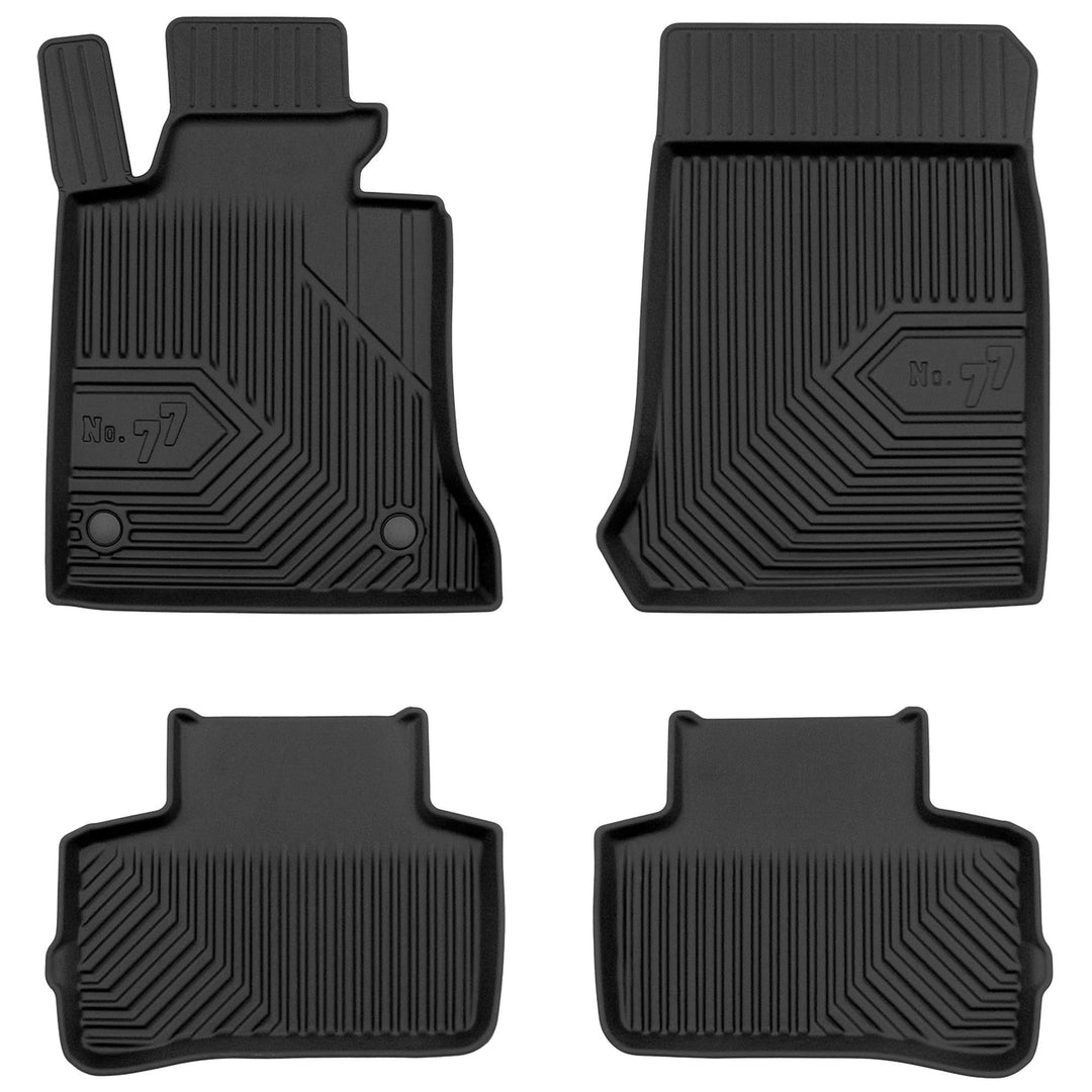 M MOTOS Gummimatten Auto Fussmatte passt für Mercedes GLK X204 2008-2015 Verbessern Sie Ihren Reisek