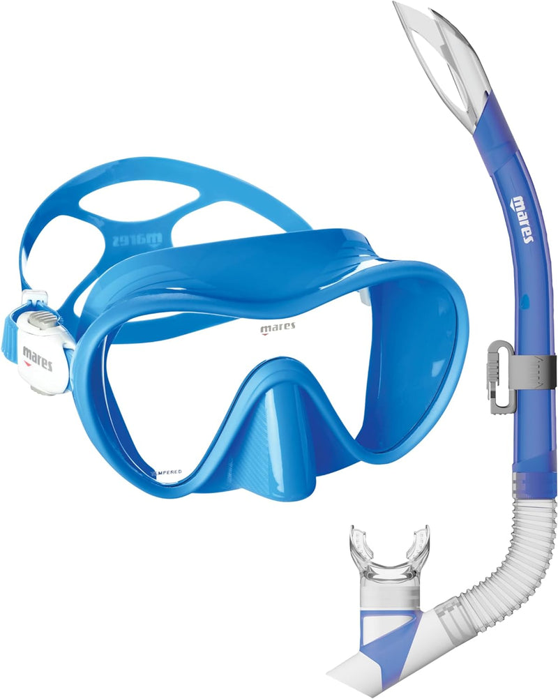 Mares Tropical Schnorchel Und Tauchmaske Einheitsgrösse Blue, Einheitsgrösse Blue