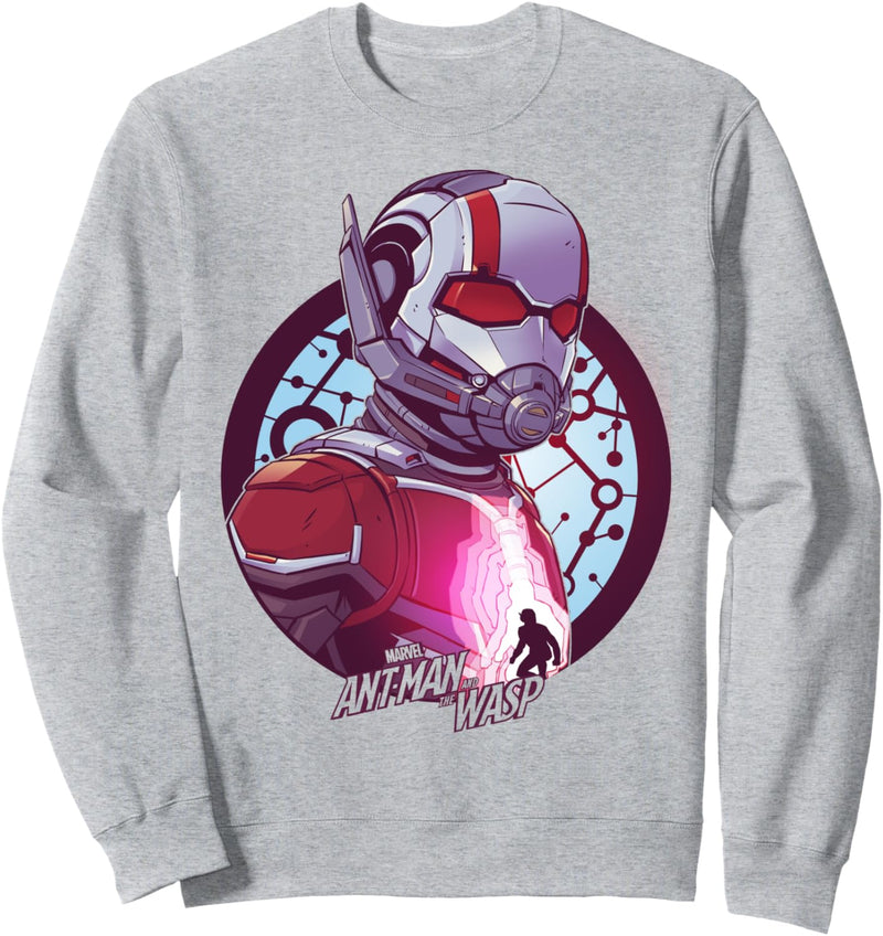 Marvel Ant-Man And The Wasp Ant-Man Purple Hue Portrait Sweatshirt