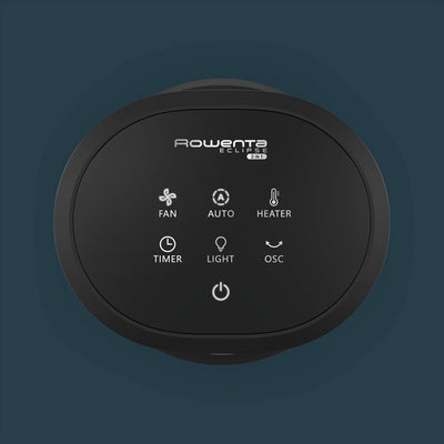 Rowenta QU5062 Eclipse 3in1 Luftreiniger | Heizlüfter | Ventilator | filtert 99,9% der Partikel | fü