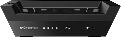 ASTRO Gaming Ladestation für das A50 Gaming-Headset, Kompatibel mit PS5, PS4 und PC - Schwarz PlaySt
