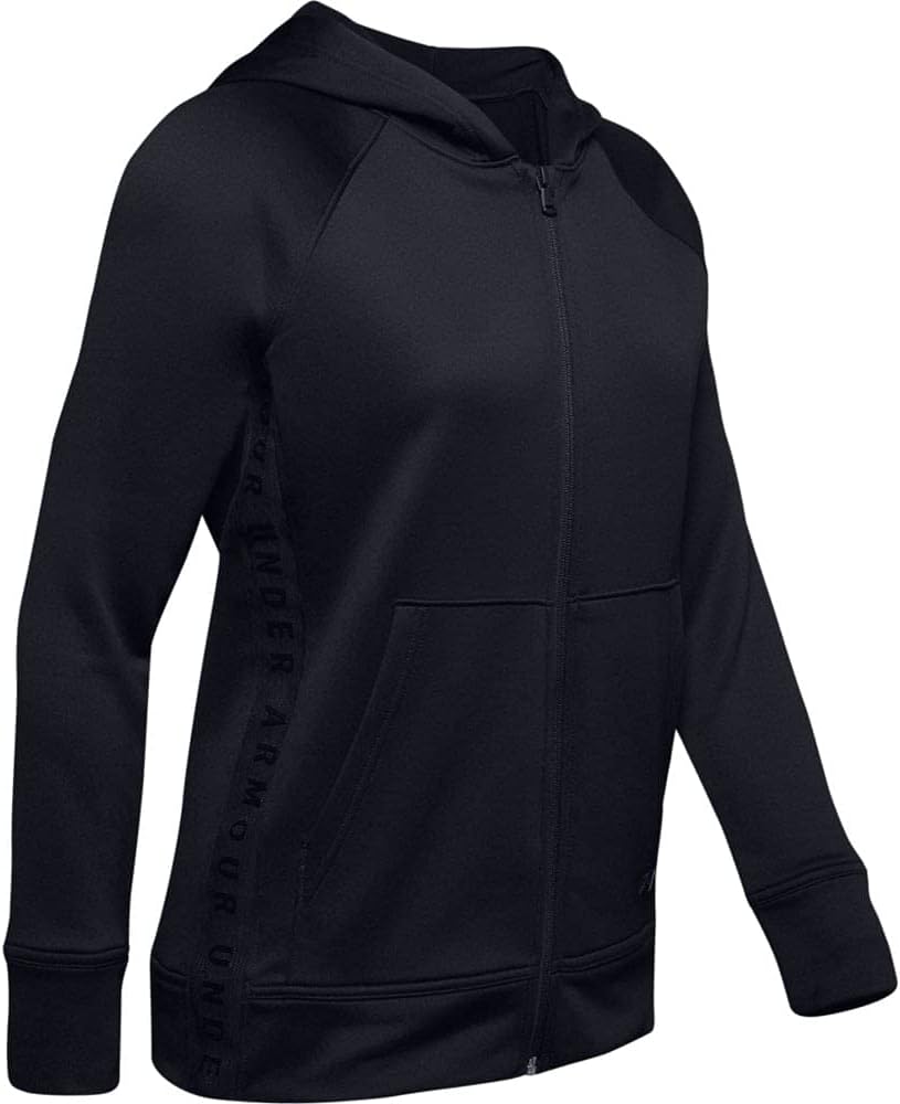 Under Armour Damen Tech Terry Fz Oberteil XS Schwarz, XS Schwarz