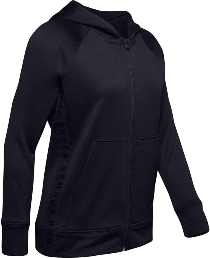 Under Armour Damen Tech Terry Fz Oberteil XS Schwarz, XS Schwarz
