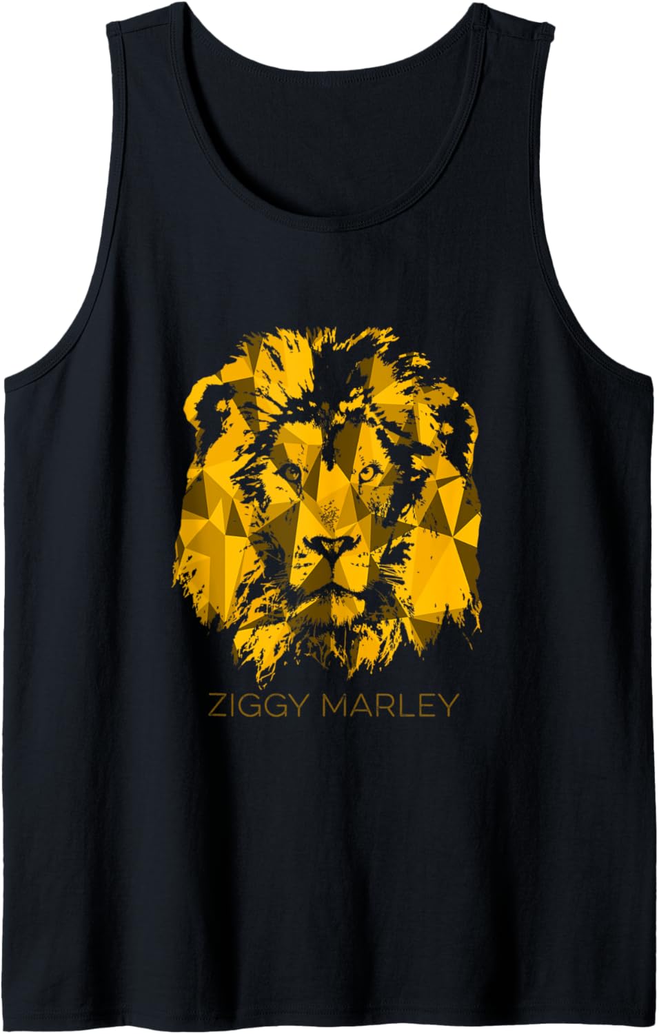 Ziggy Marley - Official Merchandise - Gold Lion Tank Top