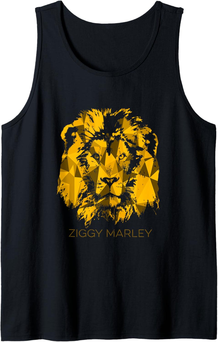 Ziggy Marley - Official Merchandise - Gold Lion Tank Top