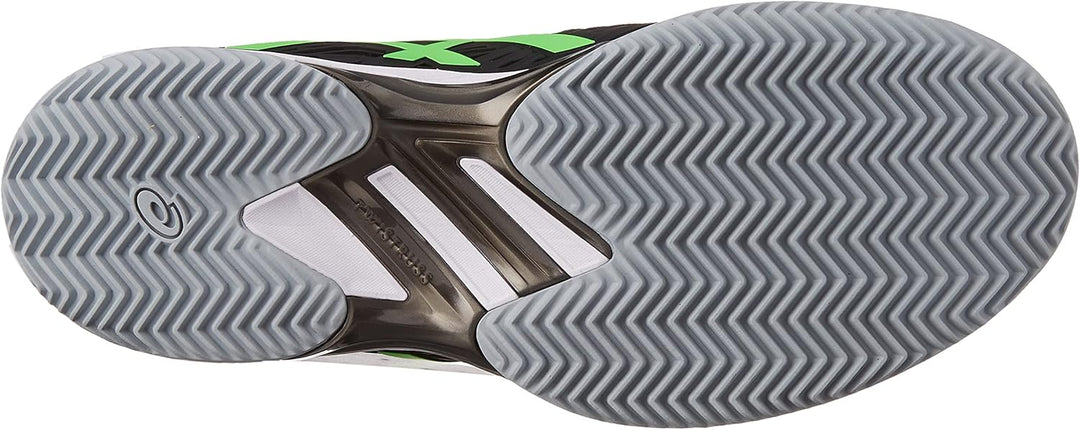 ASICS Solution Speed FF 2 Clay Tennisschuh für Schnelle Plätze für Männer Schwarz Hellblau 39 EU Sch
