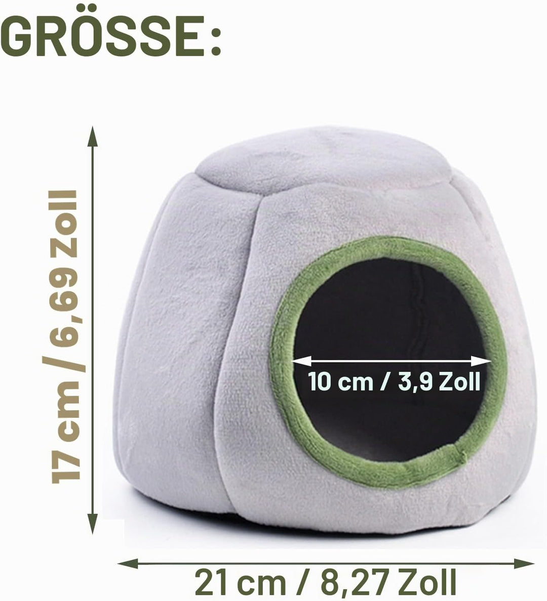 Hamst Haus und Bett für Kleintiere, einschliesslich Chinchillas und Meerschweinchen, mit Aufhängeöse