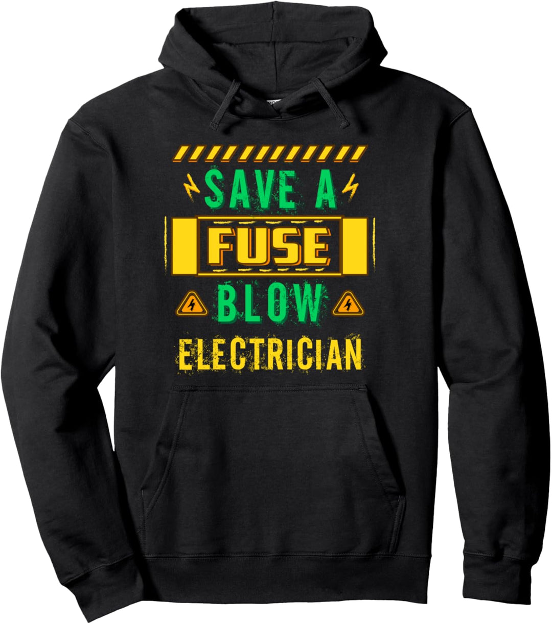 Speichern Sie eine Sicherung, die ein Elektrikergeschenk Pullover Hoodie