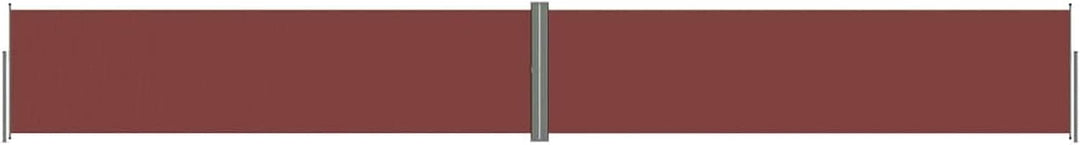Tidyard Ausziehbare Seitenmarkise, Sichtschutz, Windschutz, Wasserdicht, Sonnenschutz, Markise für B
