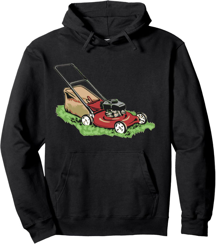 Rasenmäher Pullover Hoodie