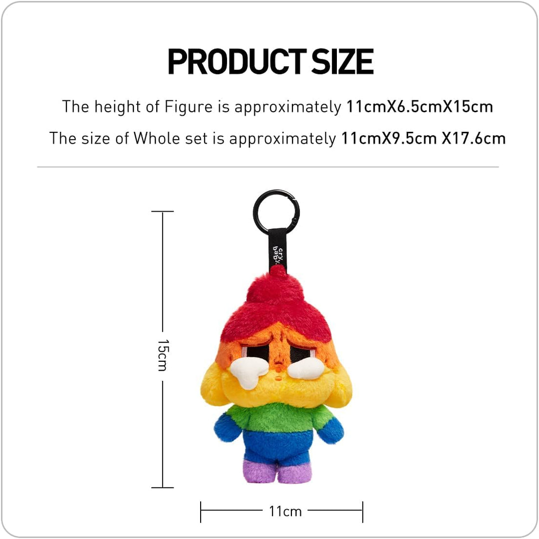 POP MART Crybaby Cheer UP Baby! Series-Plush Doll Pendant Anime Actionfiguren Sammelfiguren Sammler