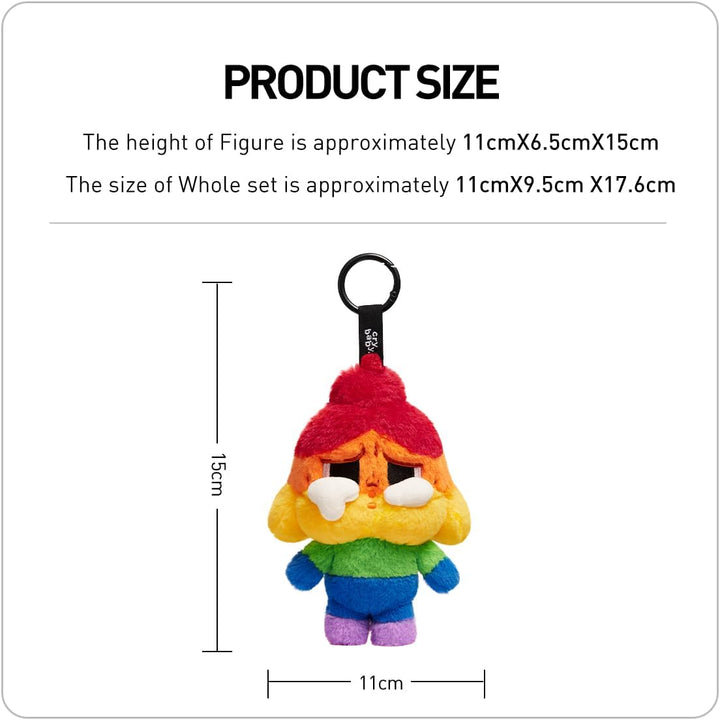 POP MART Crybaby Cheer UP Baby! Series-Plush Doll Pendant Anime Actionfiguren Sammelfiguren Sammler