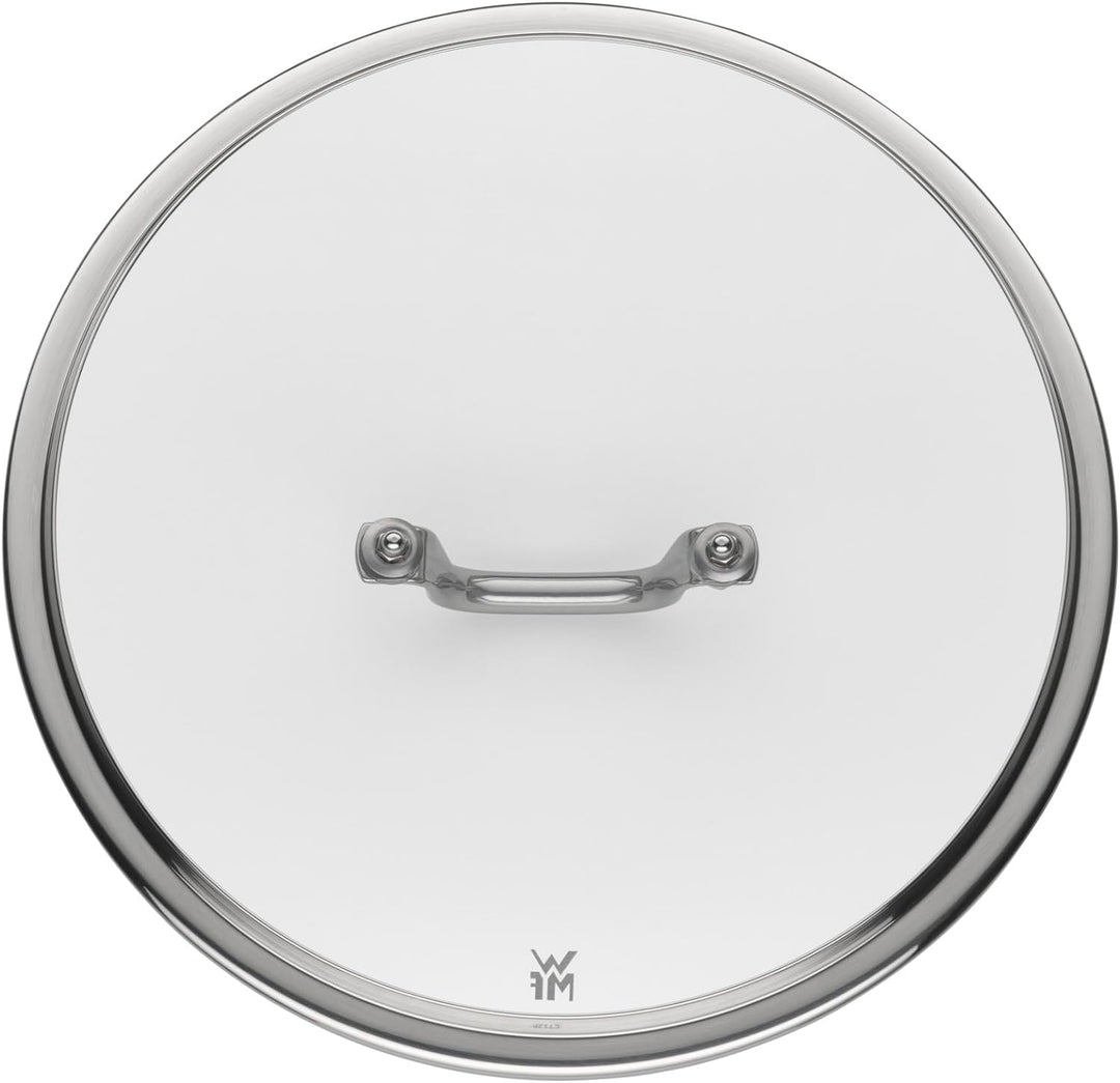 WMF Fusiontec Essential Kochtopf gross, 24 cm, Glasdeckel, Bratentopf Induktion, 4,4l, High-Tech Ker