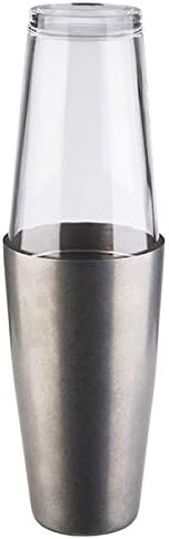Buddy´s Bar – „Boston Bar-Set“, 700 ml, Boston Cocktail-Shaker, Barmass, Stössel, Barsieb, lebensmit