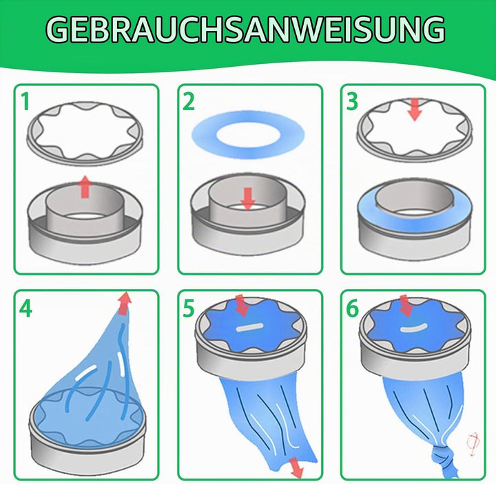 15 Stück Nachfüllfolie &amp; Nachfüllbeutel für Windeleimer, Geruchsdicht &amp; Langlebig, Kompatibel mit al