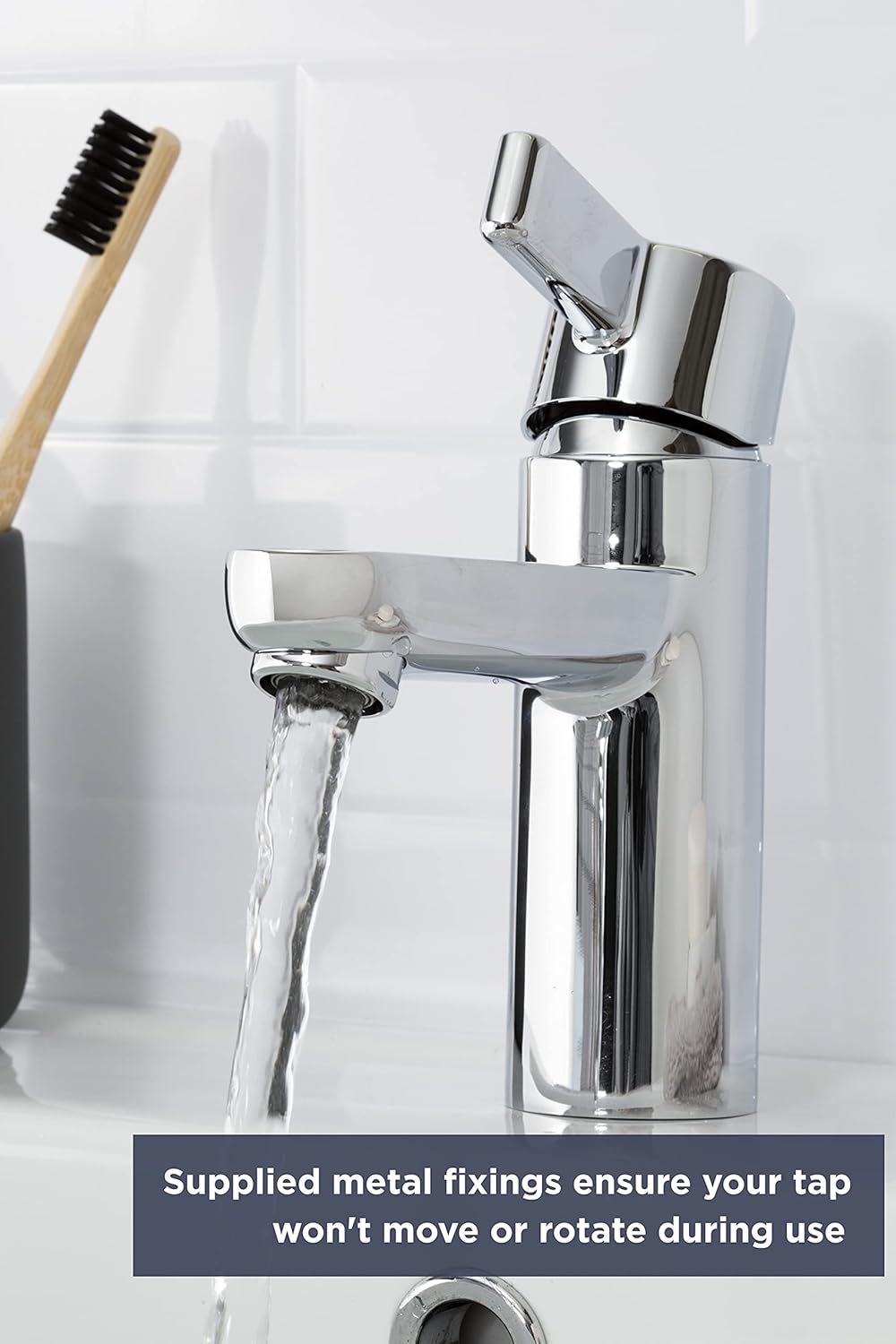 Bristan Waschbeckenarmatur, Messing, chrome, Basin Mixer, Basin Mixer