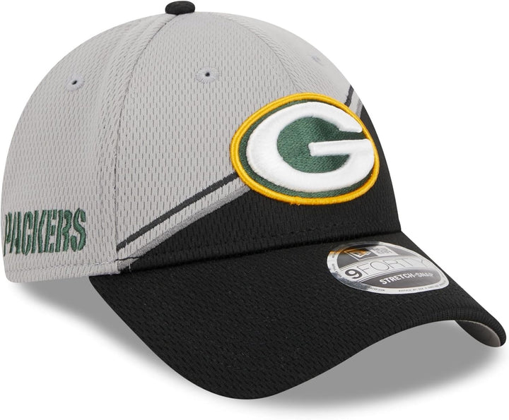 New Era NFL Sideline 9Forty Cap verstellbar Snapback Kappe American Football 2023/2024 #14-Packers-G