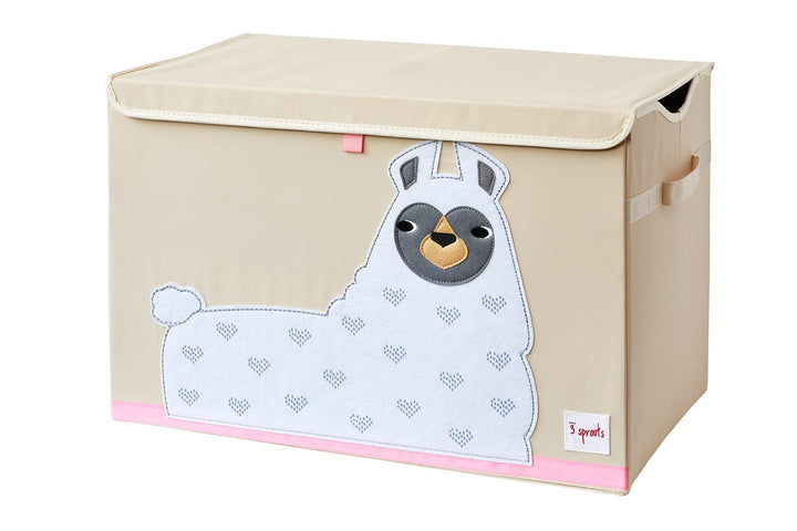 3 Sprouts Spielzeugkiste mit Deckel – Aufbewahrungsbox für Kinderzimmer, Spielzeugbox für Kinder, Sp