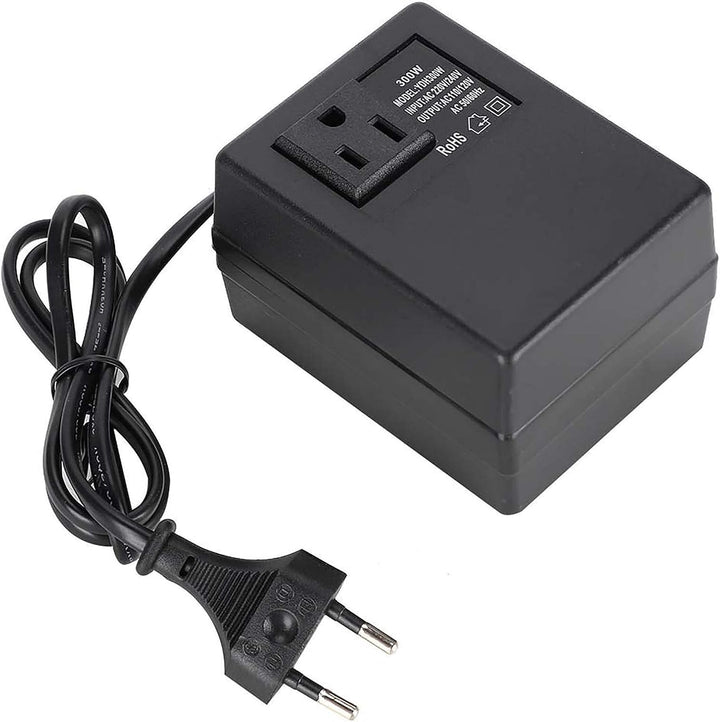 Fafeicy 300W Spannungswandler, Netzsteckeradapter, Wechselstrom 220 V bis 110 V, 50 Hz / 60 Hz, für