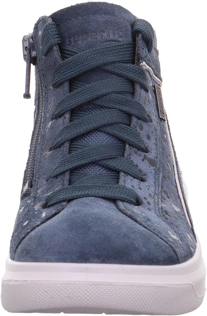 Superfit Mädchen Cosmo Sneaker 27 EU Blau 8000, 27 EU Blau 8000