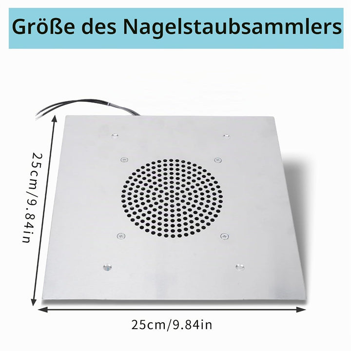 Nagelstaubsauger, Starker Sauger, 60 W, Nagelstaubsammler für den Salongebrauch Heimgebrauch, geräus