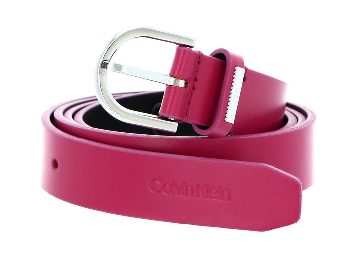 Calvin Klein Round Belt W85 Cerise