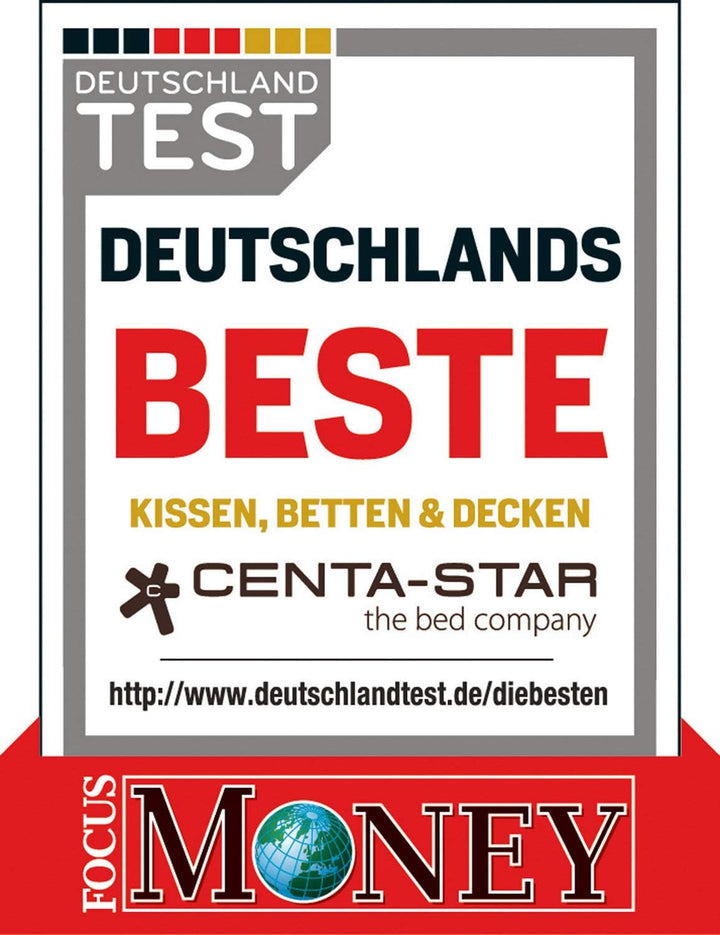 Centa Star 2879.00 Kissen Waschmich Plus 40 x 80 cm weiss 40x80 cm, 40x80 cm