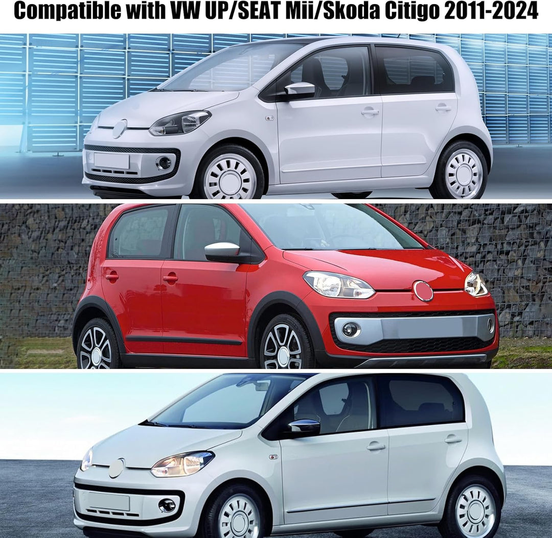 Autoabdeckung Wasserdicht Ersatz für VW UP/SEAT MII//Skoda Citigo 2011-2024, Halbgarage, Autohülle A