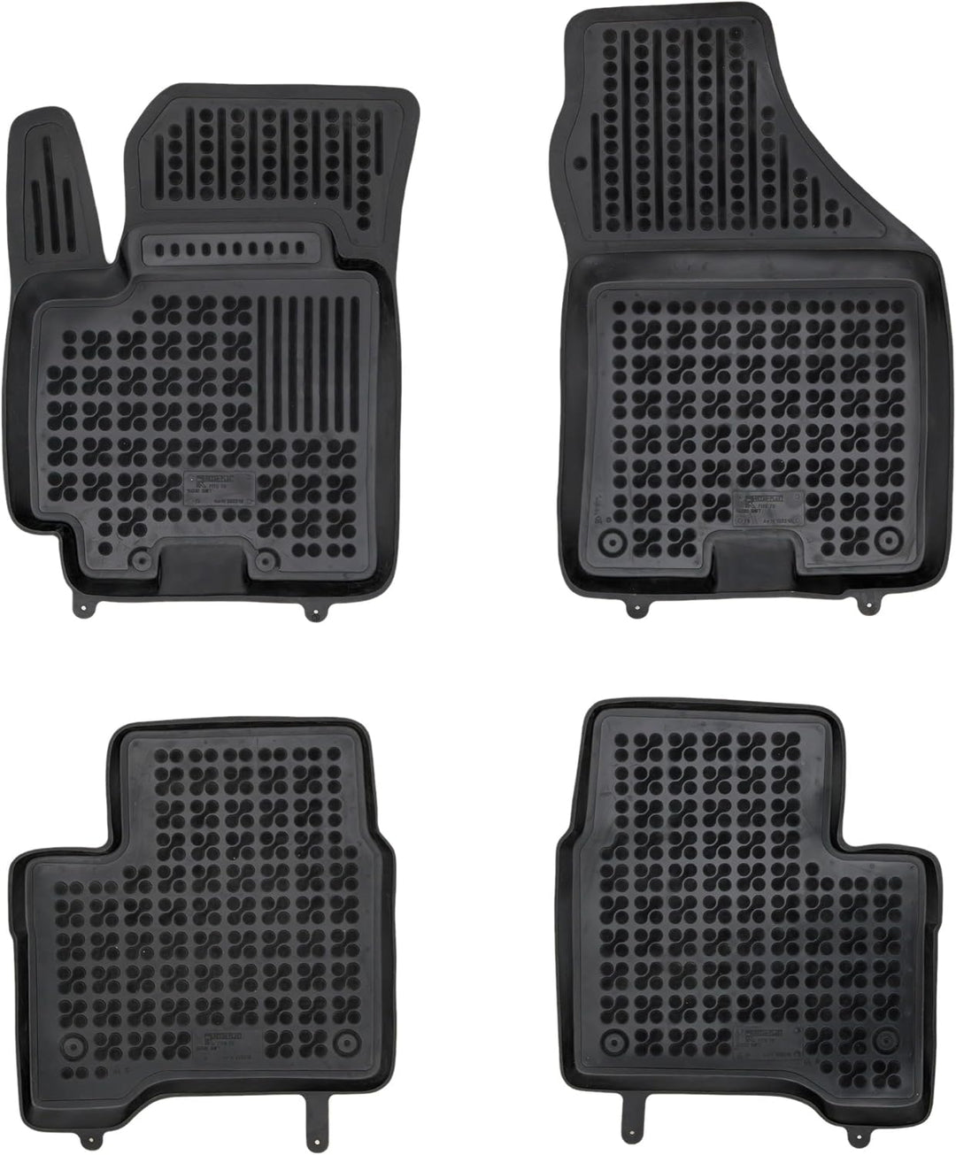 M MOTOS Gummimatten Auto Fussmatte passt für Suzuki Swift V ab 2017 Verbessern Sie Ihren Reisekomfor