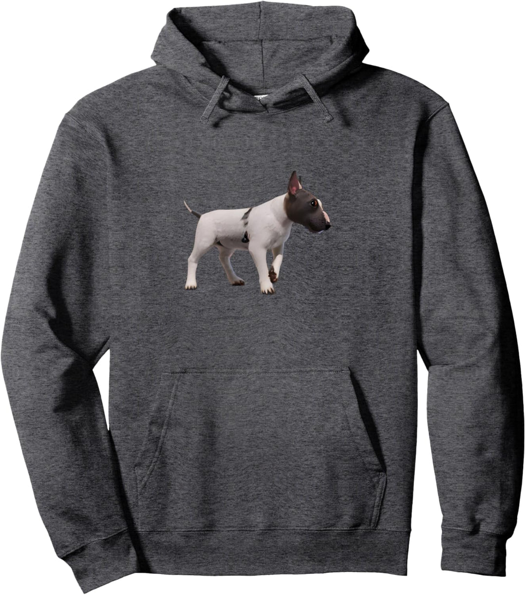 Niedlicher Miniatur-Bullterrier Pullover Hoodie