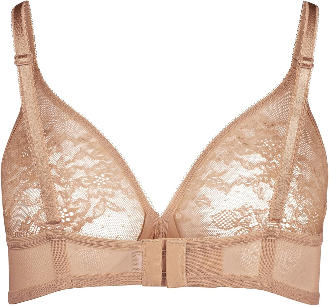 Gossard Damen Glossies Lace Sheer Bra BH, Undurchsichtige 70A Beige (Nude), 70A Beige (Nude)