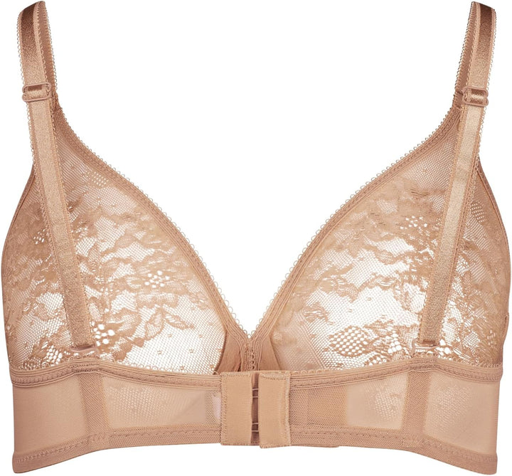 Gossard Damen Glossies Lace Sheer Bra BH, Undurchsichtige 70A Beige (Nude), 70A Beige (Nude)