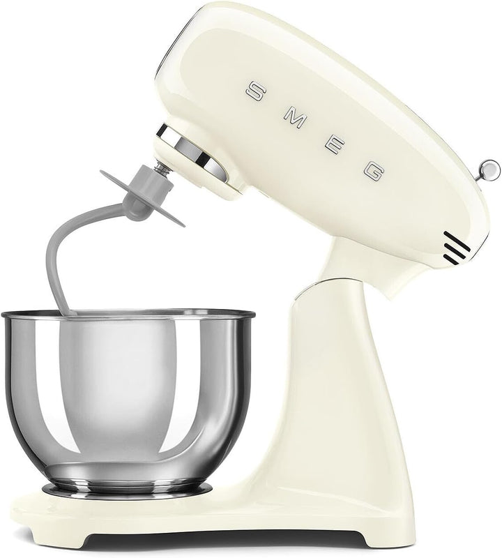 SMF05CREU – SMEG – Multifunktions-Küchenmaschine, 4,8 l, 1000 W, cremefarben
