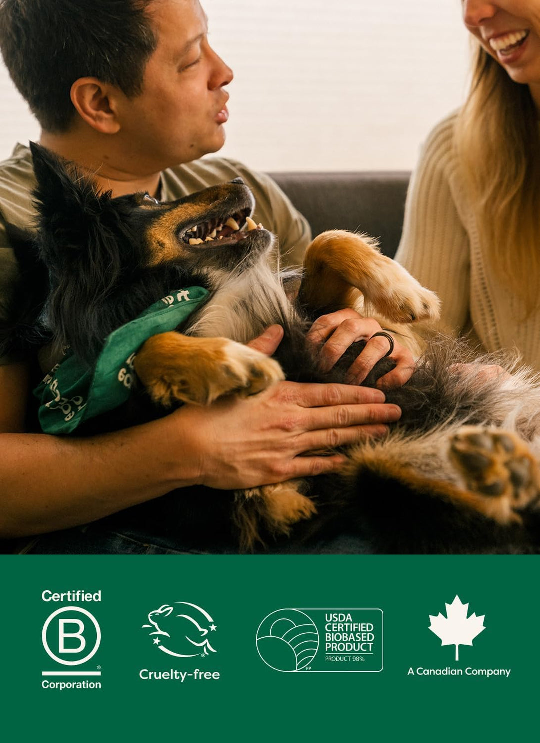 Earth Rated Feuchttücher für Hunde, neues aussehen, dicke Pflegetücher auf pflanzlicher Basis zur ei