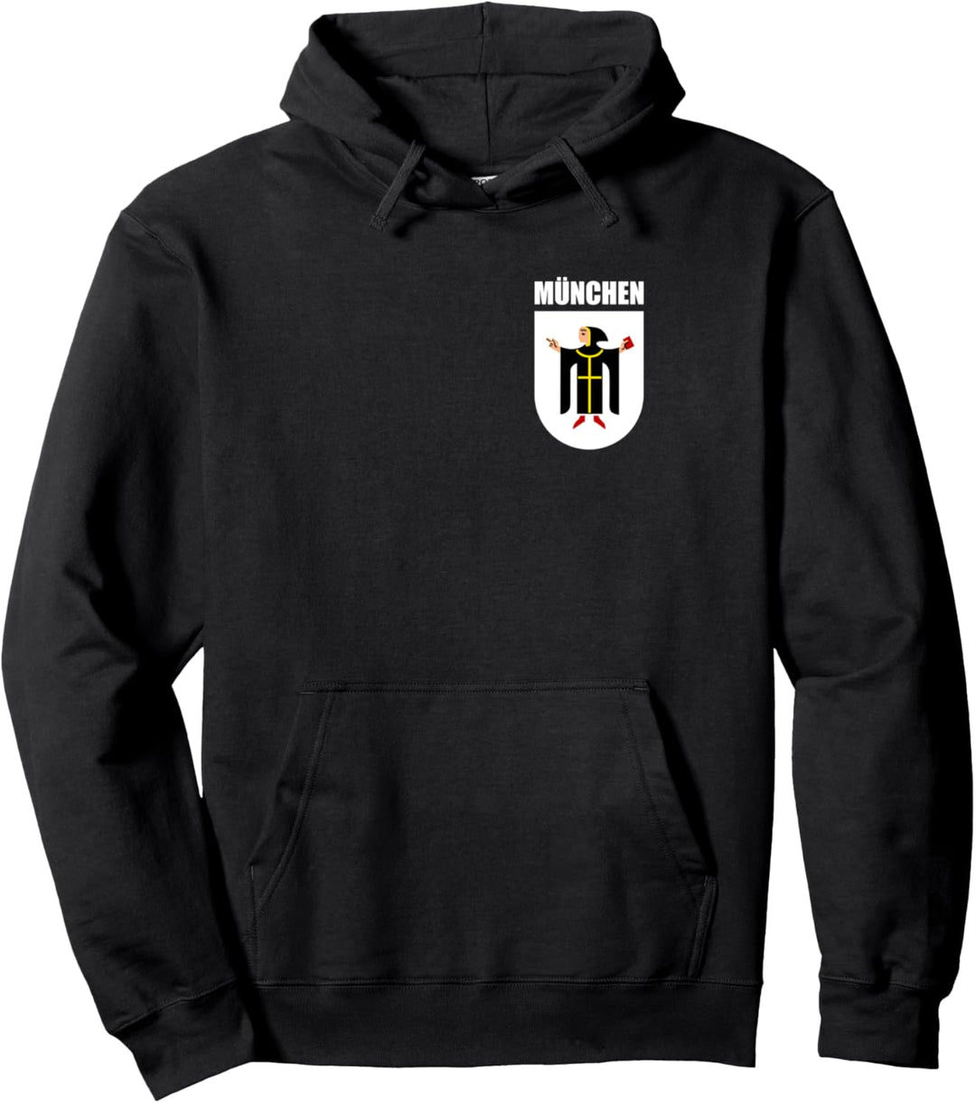 Munich Bavaria Coat Of Arms Souvenir Munchen Deutsch Gifts Pullover Hoodie