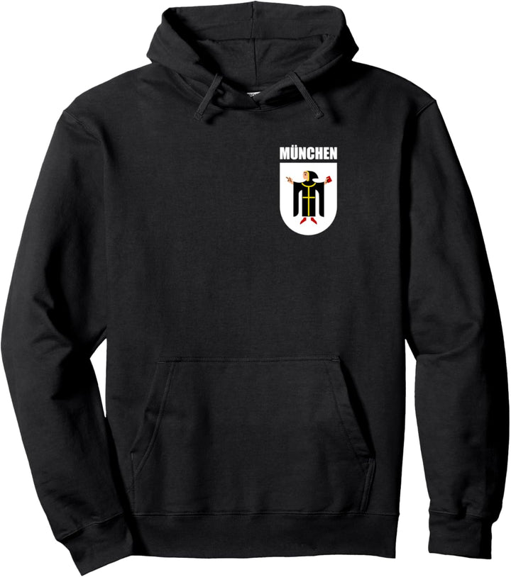 Munich Bavaria Coat Of Arms Souvenir Munchen Deutsch Gifts Pullover Hoodie