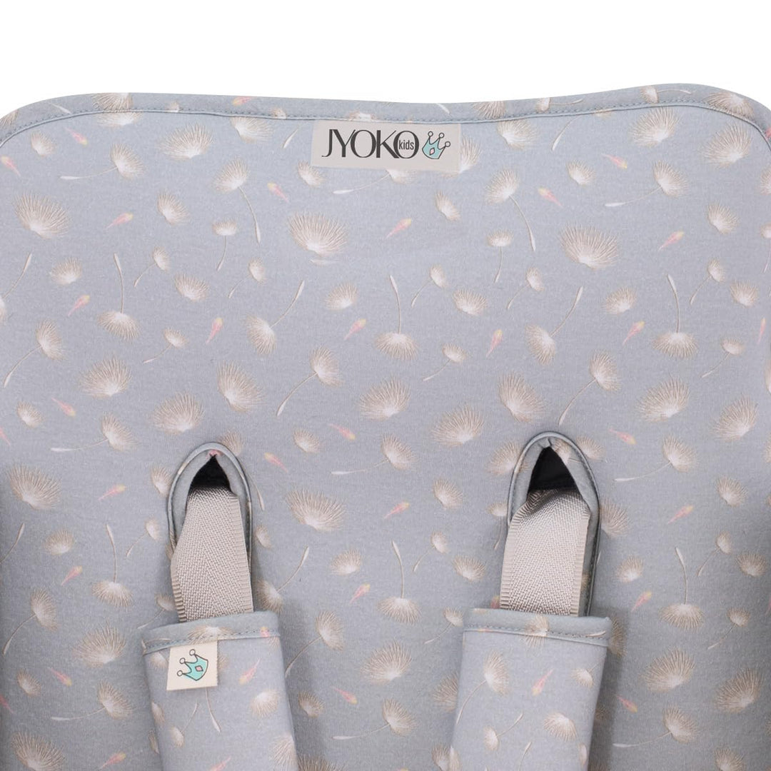 JYOKO KIDS Sitzauflage Universal für Kinderwagen + Gurtpolster Hergestellt aus Baumwollstoff + Schau