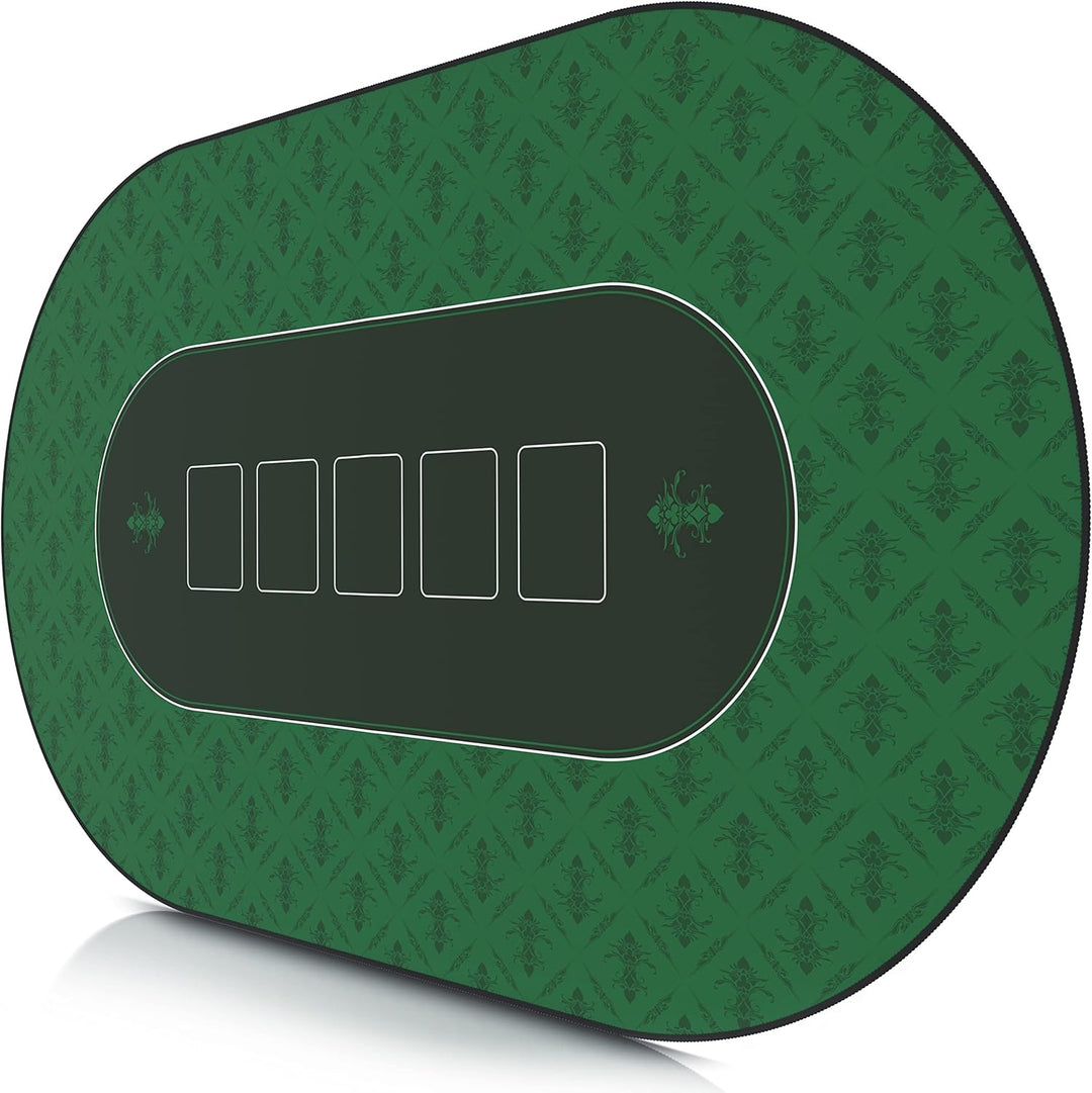 CSL - XXL Deluxe Pokermatte 1000x600mm - XXL Poker Unterlage Pokertisch mit Motiv - Tischunterlage L