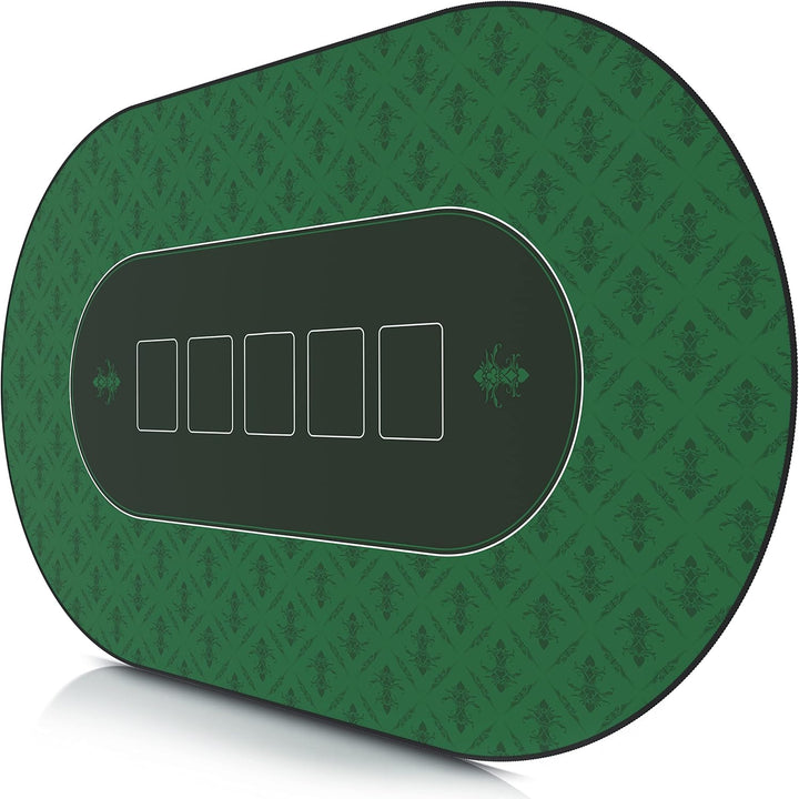 CSL - XXL Deluxe Pokermatte 1000x600mm - XXL Poker Unterlage Pokertisch mit Motiv - Tischunterlage L